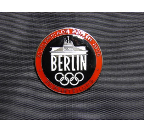  XI Olympiade Berlin 1936 Filmabteilung Abzeichen