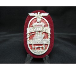 WW2 Third Reich German 1939 Ost-Hannover VW Beetle Badge Shield.