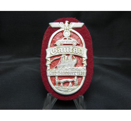 WW2 Third Reich German 1939 Ost-Hannover VW Beetle Badge Shield.