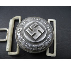 WW2 GERMAN ARMY MILITARY POLICE OFFICER'S BELT BUCKLE