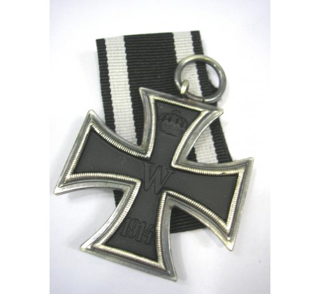 WW2 German EK2 Iron Cross 2'nd Class with Ribbon