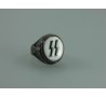 Waffen SS Totenkopf Runen Krieg Ring 